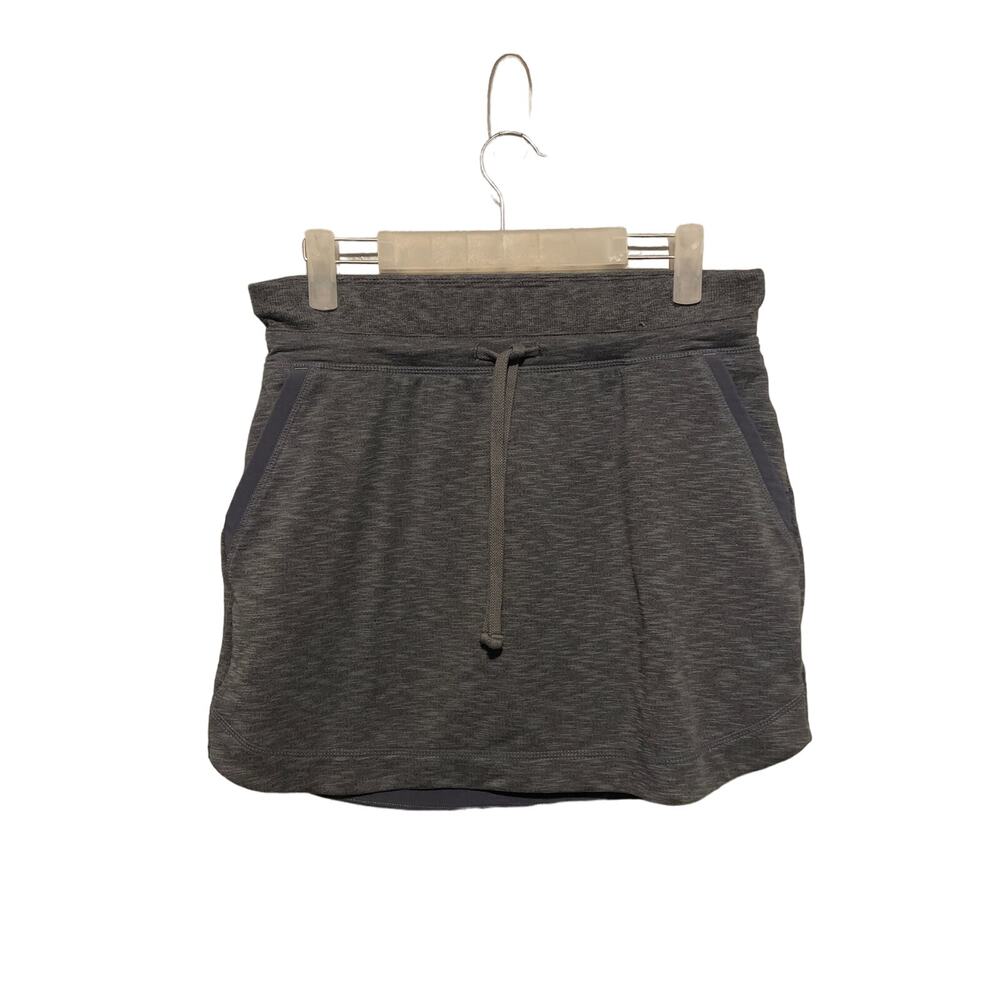 Athleta Techie Sports Skirt in Terry Blue Gray Size XS